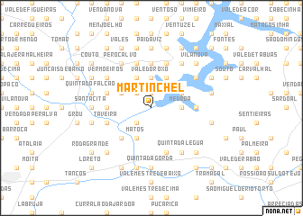 map of Martinchel