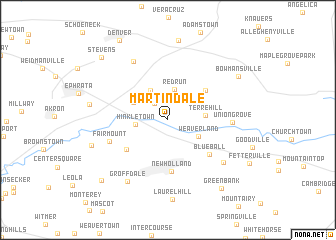 map of Martindale