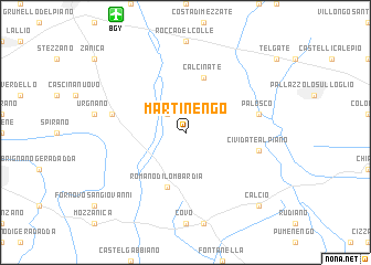 map of Martinengo