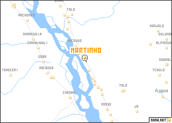 map of Martinho