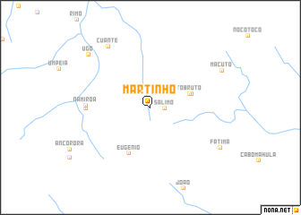 map of Martinho