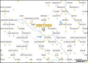 map of Martinov