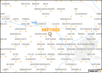 map of Martinov