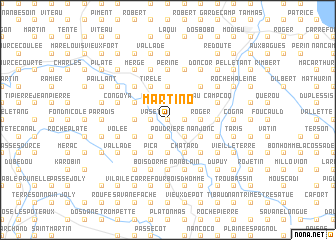 map of Martino