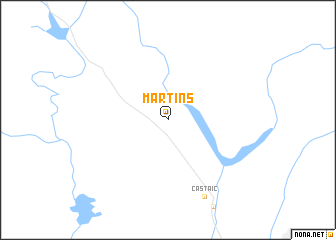 map of Martins