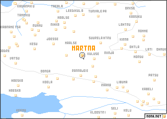 map of Martna