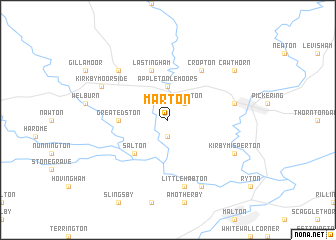 map of Marton