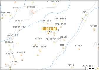 map of Martuni