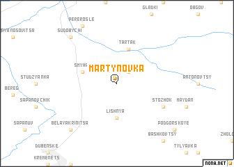 map of Martynovka