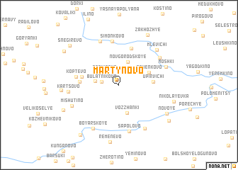 map of Martynovo