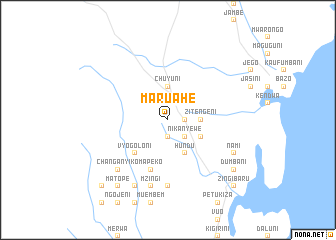 map of Maruahe