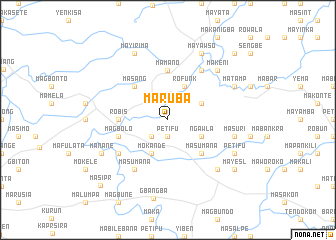 map of Maruba