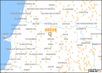 map of Ma‘rūb