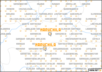 map of Maruchila