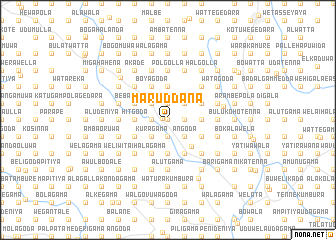 map of Maruddana