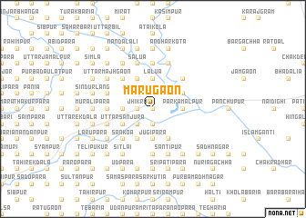 map of Marugaon