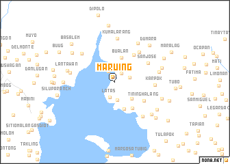 map of Maruing