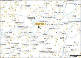 map of Maruli