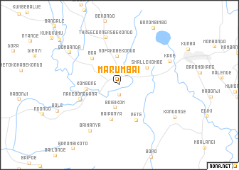 map of Marumba I