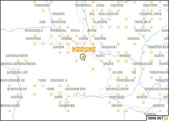 map of Marume