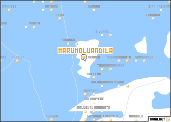 map of Marumo Luandila