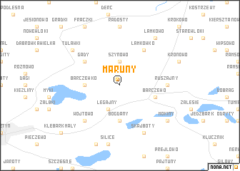 map of Maruny