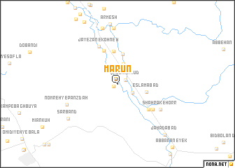 map of Mārūn