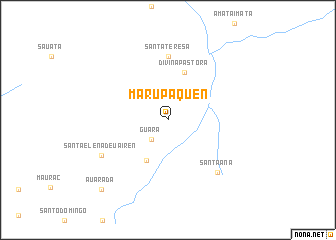 map of Marupaquen