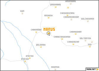 map of Mārūs