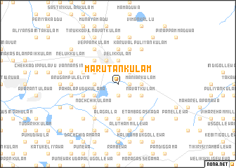 map of Marutankulam