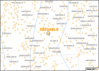 map of Mārūwāla