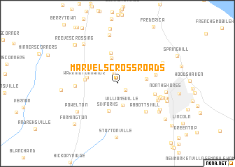 map of Marvels Crossroads