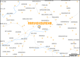 map of Marvie Kounehb