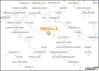 map of Marville