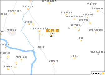 map of Marvin