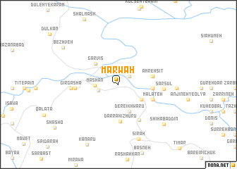 map of Marwah