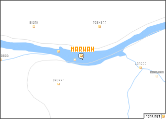 map of Mārwah