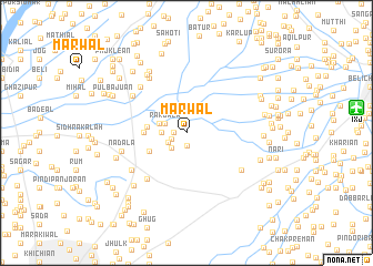 map of Marwal