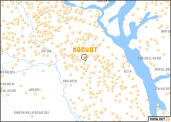 map of Marwat