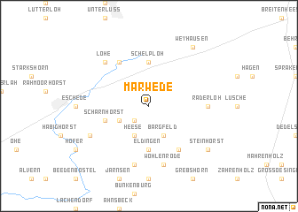 map of Marwede