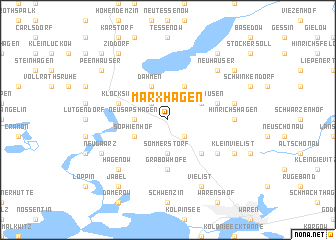 map of Marxhagen