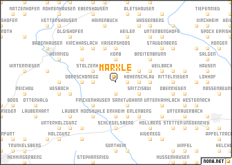 map of Märxle