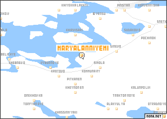 map of Mar\