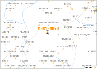 map of Maryamayn