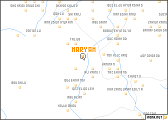 map of Maryam