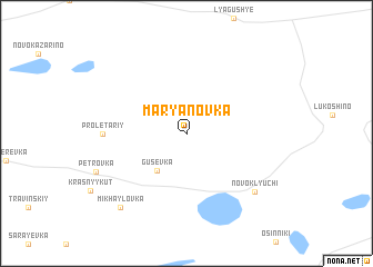 map of Mar\