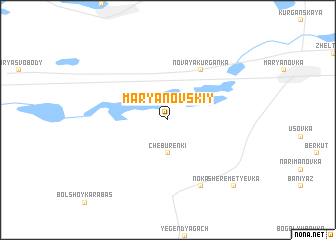 map of Mar\