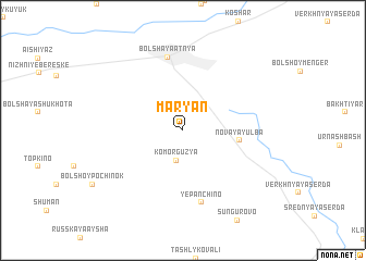 map of Mar\