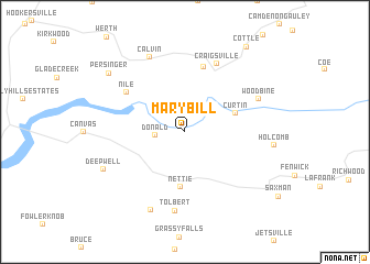 map of Marybill