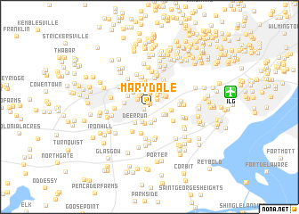 map of Marydale